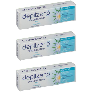 Compra Online depilzero crema depilatoria viso 3x50 ml e Trova il miglior prezzo