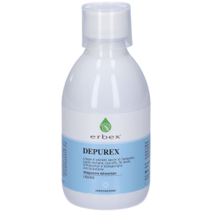 Compra Online depurex integratore liquido depurativo epatico e digestivo 300 ml - erbex e Trova il miglior prezzo