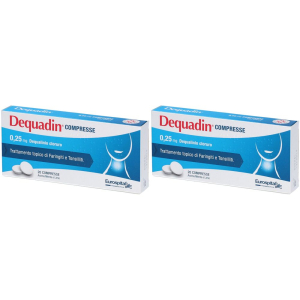 Compra Online dequadin® compresse set da 2 2x20 pz e Trova il miglior prezzo