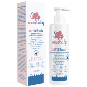 Compra Online derma baby elly wash detergente bagnetto corpo e capelli ultra-delicato 250 ml e Trova il miglior prezzo