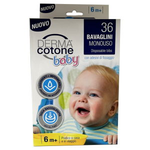 Compra Online dermacotone baby bavaglini monouso 36 pezzi e Trova il miglior prezzo