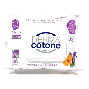 dermacotone salviette strucc 20 pezzi bugiardino cod: 979947660 