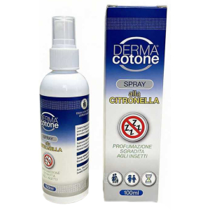 Compra Online dermacotone spray alla citronella profumazione sgradita agli insetti per tutta la famiglia 100ml e Trova il miglior prezzo