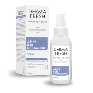Dermafresh deo 48h ipersudorazione spray - deodorante spray per sudorazione intensa - 100 ml