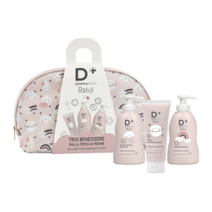 Compra Online dermarays baby cofanetto igiene con pochette + benessere doccia 200 ml + shampoo 200 ml + pasta zinco 100 ml e Trova il miglior prezzo