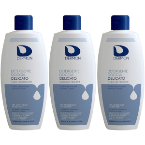 Compra Online dermon detergente doccia delicato set da 3 3x400 ml gel doccia e Trova il miglior prezzo