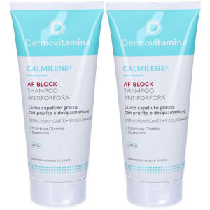 Compra Online dermovitamina calmilene afblock shampoo antiforfora set da 2 2x200 ml e Trova il miglior prezzo
