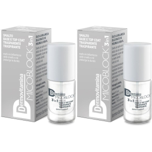 Compra Online dermovitamina micoblock® 3 in 1 smalto base e top coat 2x5 ml e Trova il miglior prezzo