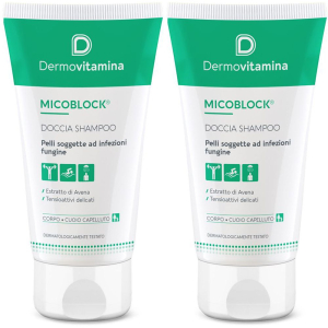 Compra Online dermovitamina micoblock® doccia shampoo set da 2 2x200 ml gel doccia e Trova il miglior prezzo