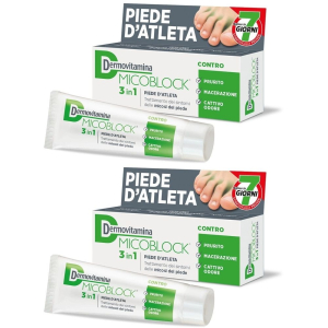 Compra Online dermovitamina micoblock piede d'atleta crema set da 2 2x30 ml e Trova il miglior prezzo