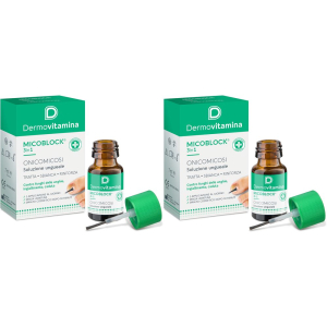 Compra Online dermovitamina microblock® soluzione ungueale set da 2 2x7 ml e Trova il miglior prezzo