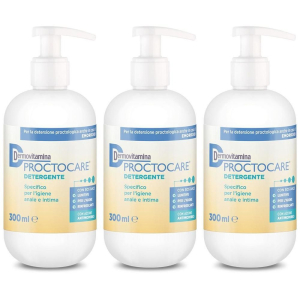 Compra Online dermovitamina proctocare detergente intimo 3x300 ml e Trova il miglior prezzo