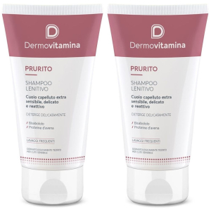 Compra Online dermovitamina prurito shampoo lenitivo set da 2 2x200 ml e Trova il miglior prezzo