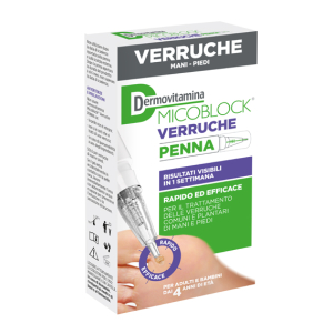 dermovitamina verruche penna bugiardino cod: 979383559 