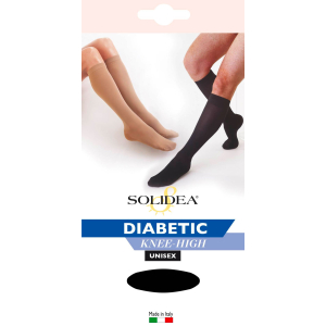 diabetic knee-high nero 2-m bugiardino cod: 971486966 