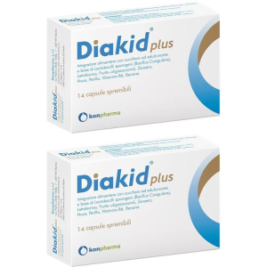 Compra Online diakid plus 14 capsule spremibili 2x14 pz e Trova il miglior prezzo