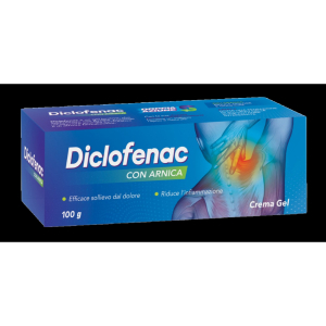 Diclofenac 2% con arnica 10%  crema gel 100g