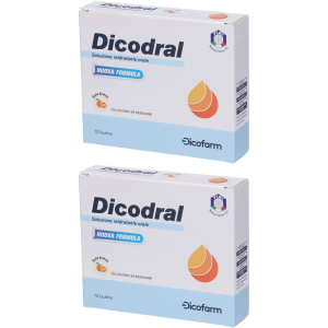 Compra Online dicodral bustine 2x12x5,8 g polvere per soluzione orale e Trova il miglior prezzo