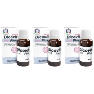 Compra Online dicofarm dicovit plus gocce 3x15 ml orali e Trova il miglior prezzo