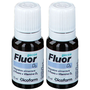 Compra Online dicofarm fluor d3 gocce set da 2 2x10 ml orali e Trova il miglior prezzo