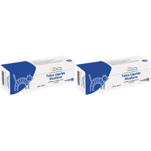 Compra Online dicofarm talco liquido set da 2 2x100 ml pomata e Trova il miglior prezzo