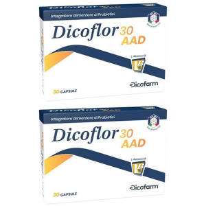 Compra Online dicoflor 30 aad capsule 2x5 g e Trova il miglior prezzo
