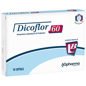 dicoflor 60 10 capsule bugiardino cod: 931591628 