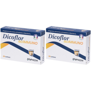 Compra Online dicoflor ibdimmuno set da 2 2x8,8 g capsule e Trova il miglior prezzo