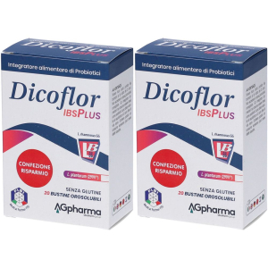 Compra Online dicoflor ibsplus bustine set da 2 2x20 g polvere per soluzione orale e Trova il miglior prezzo