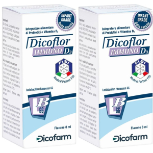 Compra Online dicoflor immuno d3 set da 2 2x8 ml gocce e Trova il miglior prezzo