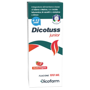 Compra Online dicotuss junior integratore per la funzionalità delle vie respiratorie soluzione orale 100ml e Trova il miglior prezzo