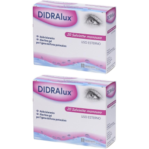 Compra Online didralux salviette perioculari 2x1 pz garza e Trova il miglior prezzo