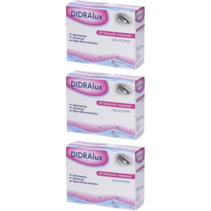 Compra Online didralux salviette perioculari 3x1 pz garza e Trova il miglior prezzo