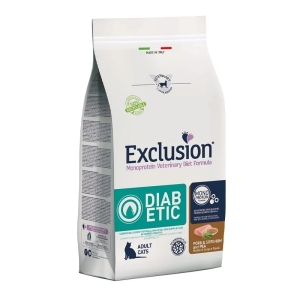 Compra Online Diet diabetic maiale sorgo e piselli - alimento dietetico completo per gatti adulti diabetici 300 gr e Trova il miglior prezzo