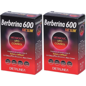 Compra Online dietalinea berberina 600 fat slim metabolic lipo control compresse 2x4 e Trova il miglior prezzo
