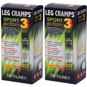 Compra Online dietalinea leg cramps sport action 3 in bustine 200 ml polvere per sol e Trova il miglior prezzo