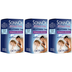 Compra Online dietalinea sonnok fitoactive melatonina compresse 20 g e Trova il miglior prezzo