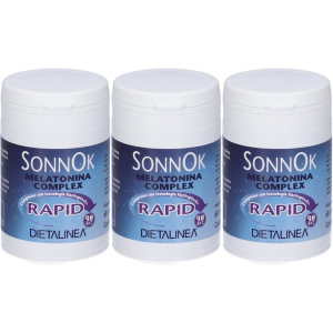 Compra Online dietalinea sonnok melatonina rapida compresse 3x30 g e Trova il miglior prezzo