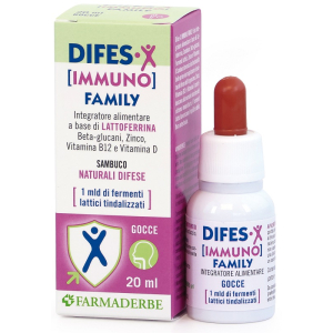 Compra Online difes-x immuno family gocce 20 ml e Trova il miglior prezzo