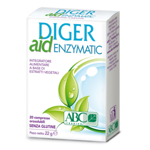diger aid enzymatic 20 compresse bugiardino cod: 972379008 