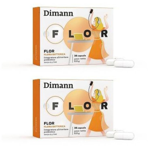 Compra Online dimann flor 30 capsule 2x30 pz e Trova il miglior prezzo