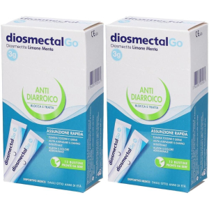 Compra Online diosmectalgo bustine gusto limone menta 2x12 pz soluzione orale e Trova il miglior prezzo
