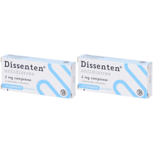 Compra Online dissenten® antidiarrea 2 mg compresse set da 2x10 pz e Trova il miglior prezzo