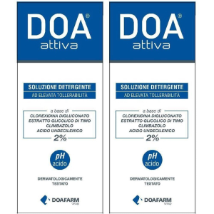 Compra Online doa attiva soluzione detergente 200 ml 2x200 ml e Trova il miglior prezzo