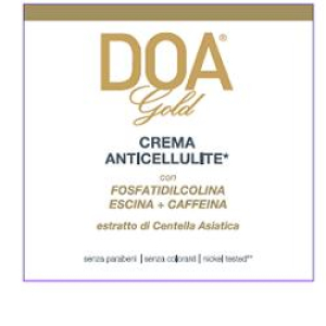 doa gold crema a-cellulite 200ml bugiardino cod: 923507091 