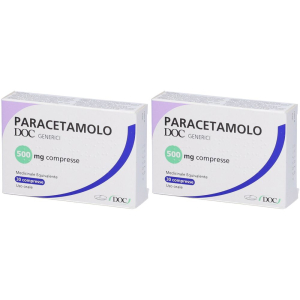 Compra Online doc paracetamolo compresse 500mg set da 2 2x30 pz e Trova il miglior prezzo