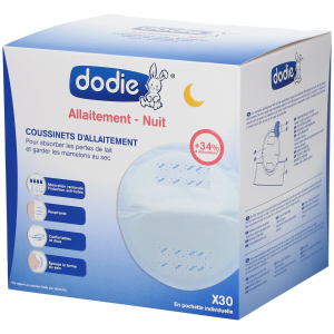 Compra Online dodie breast pads night + tape 30 pz compresse e Trova il miglior prezzo