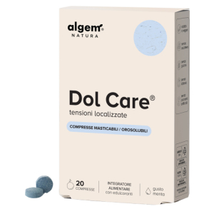 Dol care integratore per gli stati di tensione localizzata 20 compresse masticabili/orosolubili