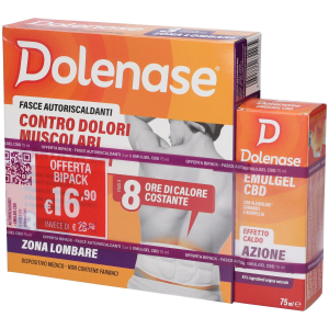 Compra Online dolenase fasce autoriscaldanti + emulgel cbd 1 pz set e Trova il miglior prezzo