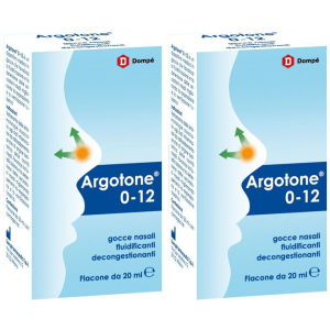 Compra Online dompé argotone® 0-12 gocce nasali set da 2 2x20 ml nasali e Trova il miglior prezzo